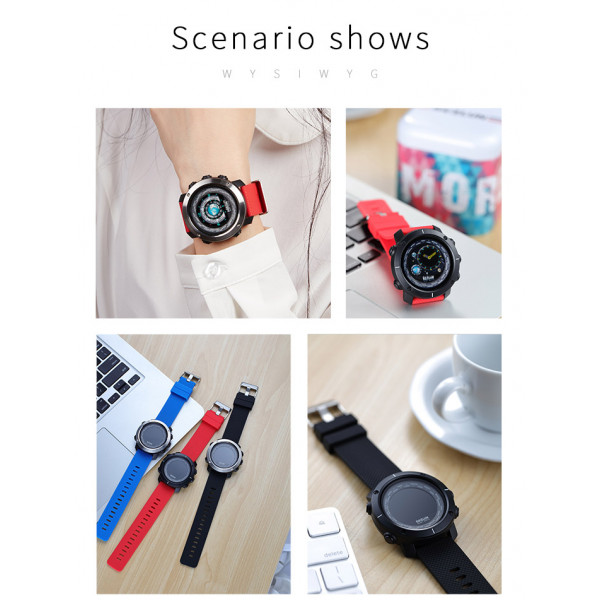 3D UI Smart Watch, Bluetooth 4.0, IP67 Waterproof, Photoelectric Sensor, GPS Track, Heart Rate Monitor Smartwatch