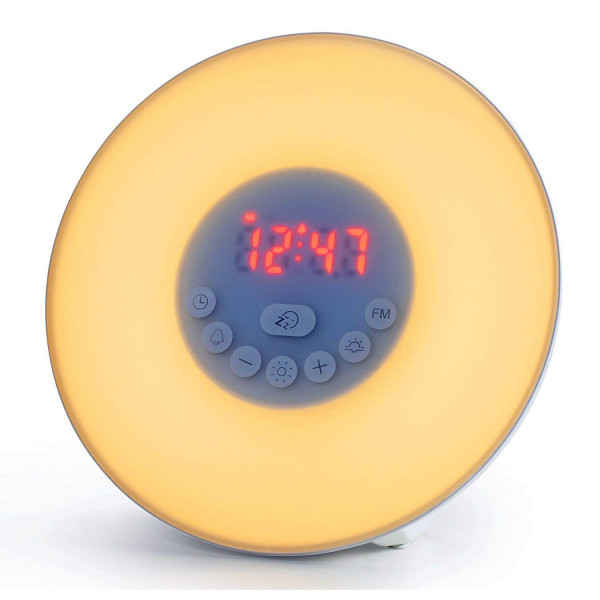 YaPeach Sunrise Simulation Wake-up Light...